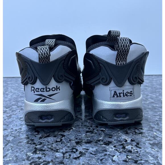 Reebok Aries Instapump Fury 94 Color Black Grey Lime 100208650 Men Us8.5